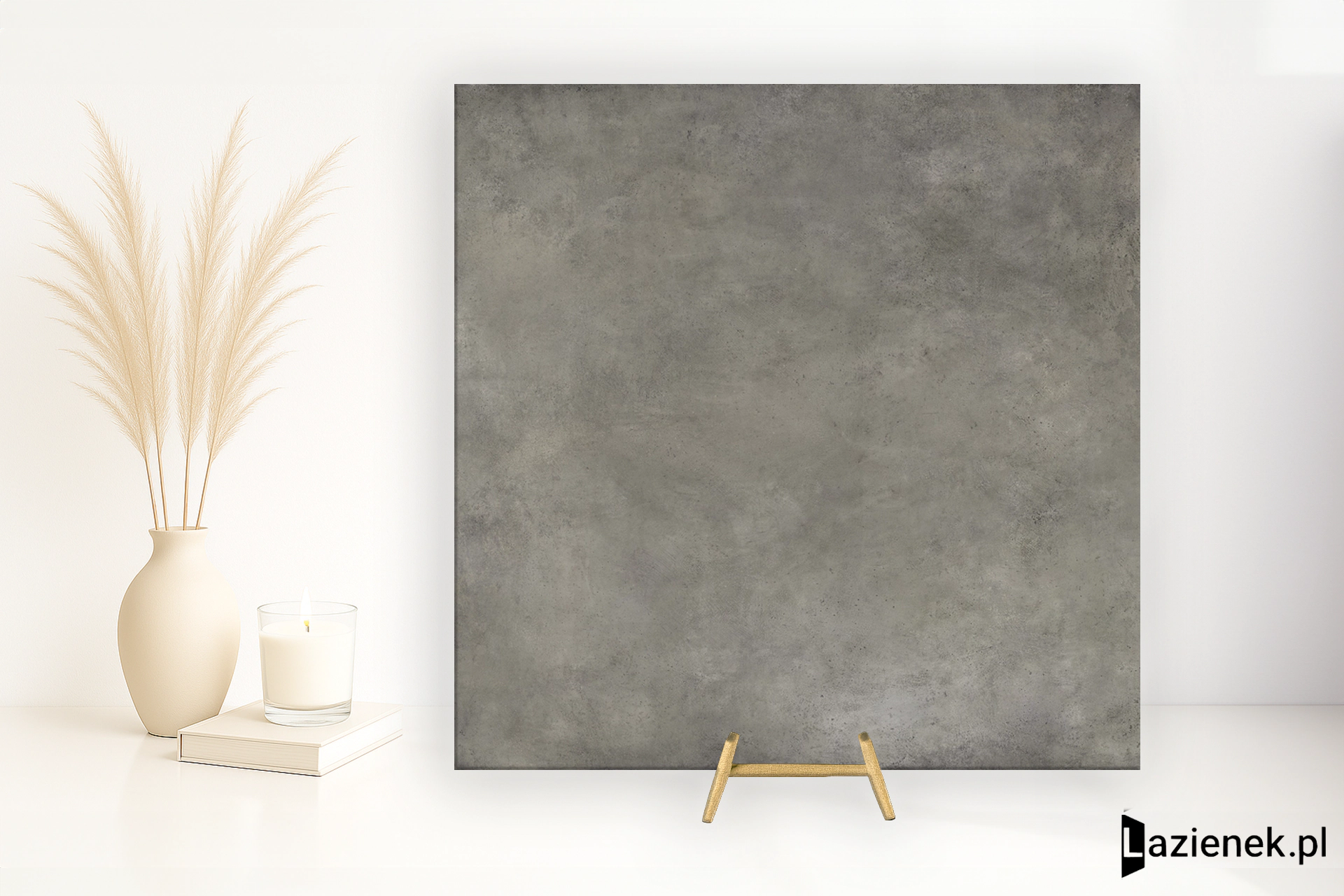 La Fabbrica Ava Hurban Gray matowa 120x120 cm gr. 6 mm - płytka rektyfikowana / (L)177093